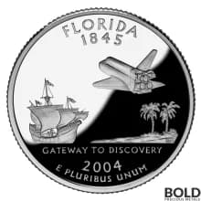 2004-S Silver Proof State Quarter - FLORIDA