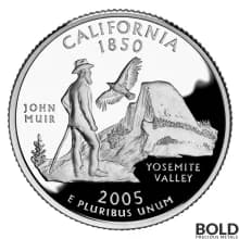 2005-S Silver Proof State Quarter - CALIFORNIA