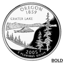 2005-S Silver Proof State Quarter - OREGON