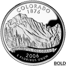 2006-S Silver Proof State Quarter - COLORADO
