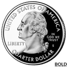 2009-S Silver Proof Territories Quarter - AMERICAN SAMOA