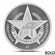 1 oz Asahi Liberty Bell Silver Round