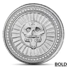 1 oz Aztec God of Death Silver Round
