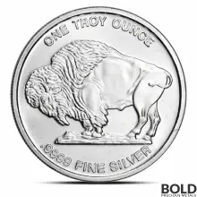 1 oz Buffalo Silver Round (CNT Minting)