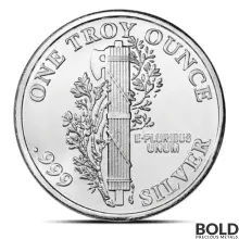 1 oz CNT Minting Mercury Dime Design Silver Round (Tube of 20)