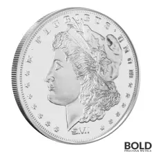 1 oz Sunshine Mint Morgan Silver Round - Box of 500