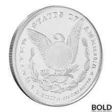 1 oz Sunshine Mint Morgan Silver Round - Box of 500