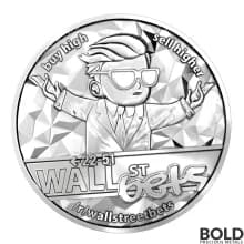 2021 WALLSTREETbets 1 oz Silver BU Round