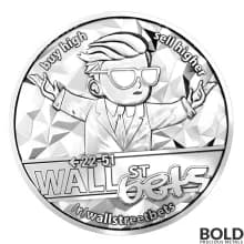 2021 WALLSTREETbets 1 oz Silver Proof-Like Round