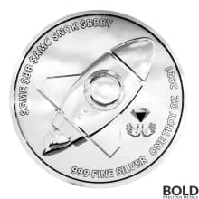 2021 WALLSTREETbets 1 oz Silver Proof-Like Round