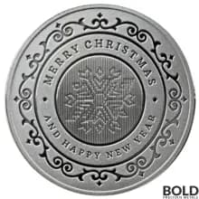 2023 Silver 1 oz Asahi Christmas Round