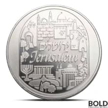 2024 1 oz Holy Land Mint Jerusalem Silver Round