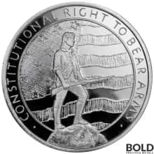 5 oz Second Amendment Silver Round (Lot of 10)