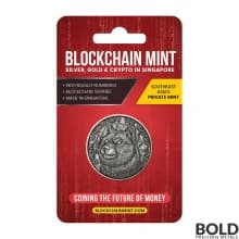 2021 Crypto Dogecoin 1 oz Silver Antiqued Round