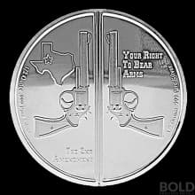Bear Arms America (Guns Up) 1 oz Silver Round
