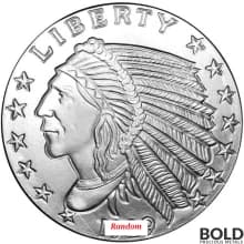 1 oz Indian Silver Round