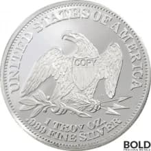 Silver - 1 oz Seated Liberty Round