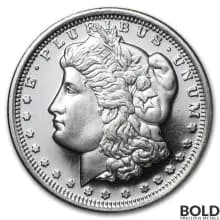 Silver - 1/2 oz Morgan Round