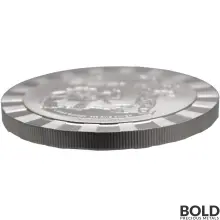 Silver - 5 oz Prospector Stackable Round