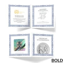 2021 Silver Allegories Germania & Austria 10 oz BU Round