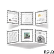 2021 Germania Knights of the Past Malta 1 oz Silver BU