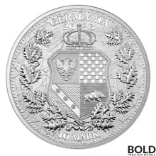 2023 Silver 2 oz Allegories: Galia & Germania BU