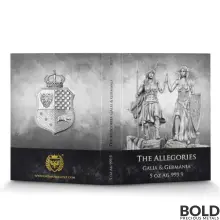 2023 Silver 5 oz Allegories: Galia & Germania BU