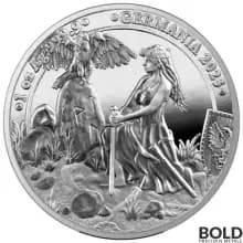 2023 Silver 1 oz Lady Germania Proof Round