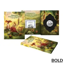2023 Silver 1 oz Lady Germania Proof Round
