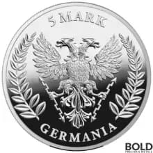 2023 Silver 1 oz Lady Germania Proof Round