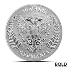 2024 2 oz Lady Germania Silver Round (BU)