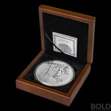 2021 Lady Germania 80 Mark 1 kilo Silver BU Round