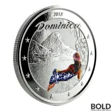 2018 Dominica 'The Nature Isle' 1 oz Silver Proof (Colored)