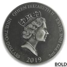 2019 Silver 2 oz Scottsdale Biblical Series - Cast the First Stone