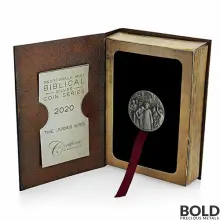2020 Silver 2 oz Scottsdale Biblical Series - The Judas Kiss