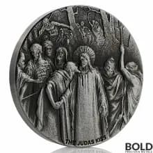 2020 Silver 2 oz Scottsdale Biblical Series - The Judas Kiss