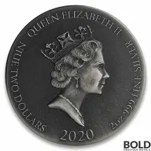 2020 Silver 2 oz Scottsdale Biblical Series - The Judas Kiss