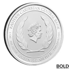 2021 Antigua & Barbuda: Frigate Bird 1 oz Silver BU