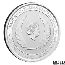 2021 EC8 Dominica: Sisserou Parrots 1 oz Silver BU