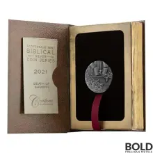 2021 Silver 2 oz Scottsdale Biblical Series - Death of Samson