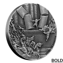2021 Silver 2 oz Scottsdale Biblical Series - Death of Samson