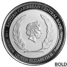 2022 Silver 1 oz EC8 St Vincent Grenadines War Ship Coin Proof (Colored)