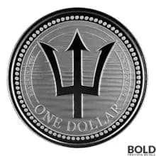 2022 Barbados Trident Silver 1 oz