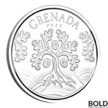 2022 1 oz Silver EC8 Grenada Nutmeg Tree BU (*no capsule)