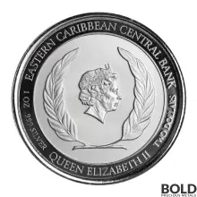 2022 EC8 Grenada: Nutmeg Tree 1 oz Silver Proof (Colored)