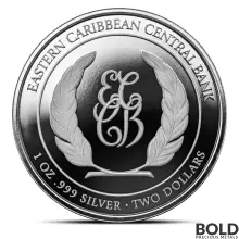 2023 1 oz Montserrat Oriole Silver Coin (Colored)