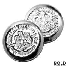 5 oz Scottsdale Roman Imp Vespasian Aug Silver Button