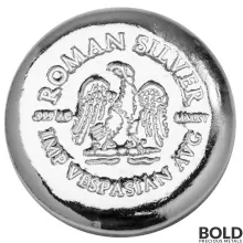 5 oz Scottsdale Roman Imp Vespasian Aug Silver Button
