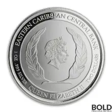 2019 Antigua & Barbuda Silver Rum Runner BU 1 oz