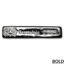 Silver 20 oz Scottsdale Long Cast Bar